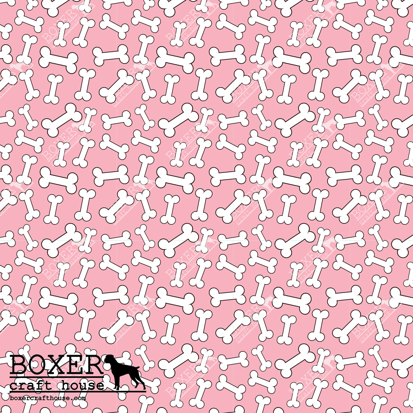 Dog Bones Candy Pink
