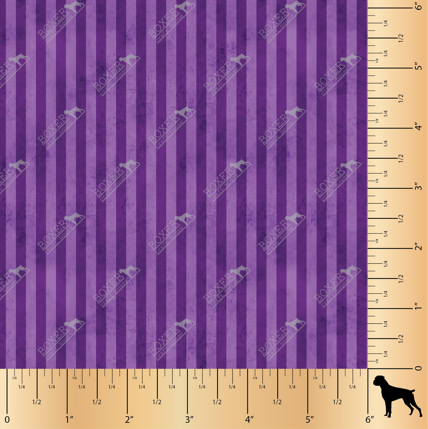 Wonderland Dark Purple Stripe