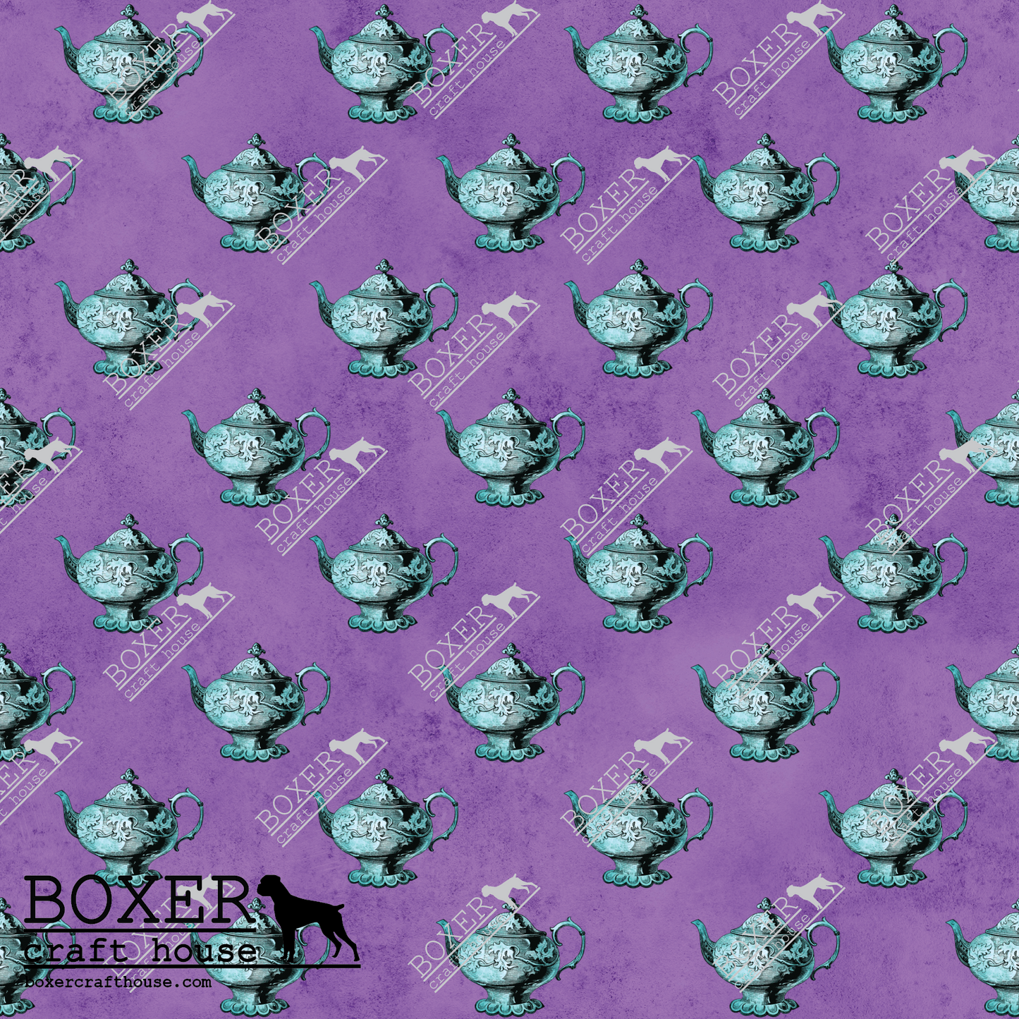 Wonderland Dark Teapot