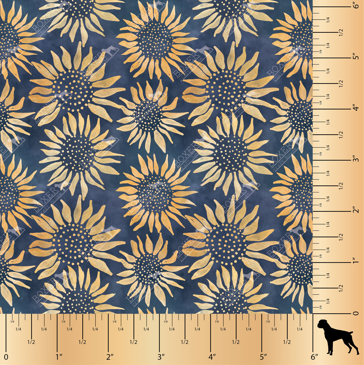 Sunflower Batik - Midnight SM
