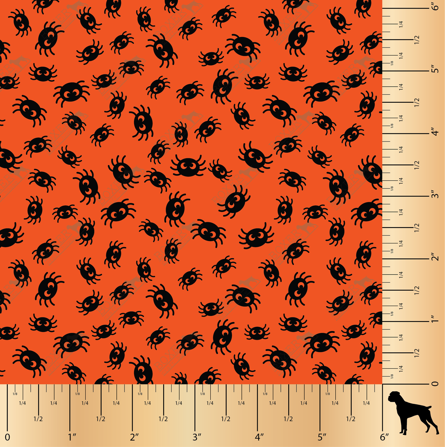Bats and Spiders - Spiders Safety Orange