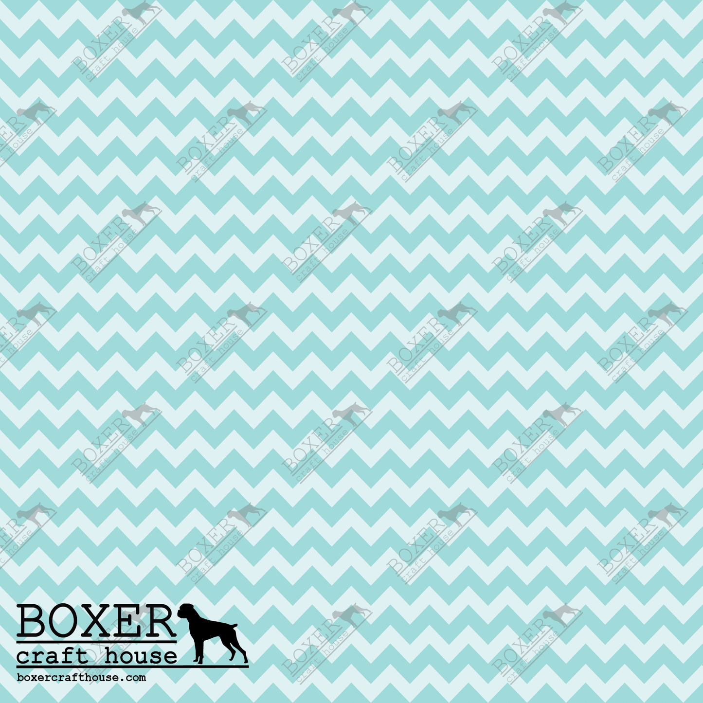 Christmas Cupcakes - Blue Chevron