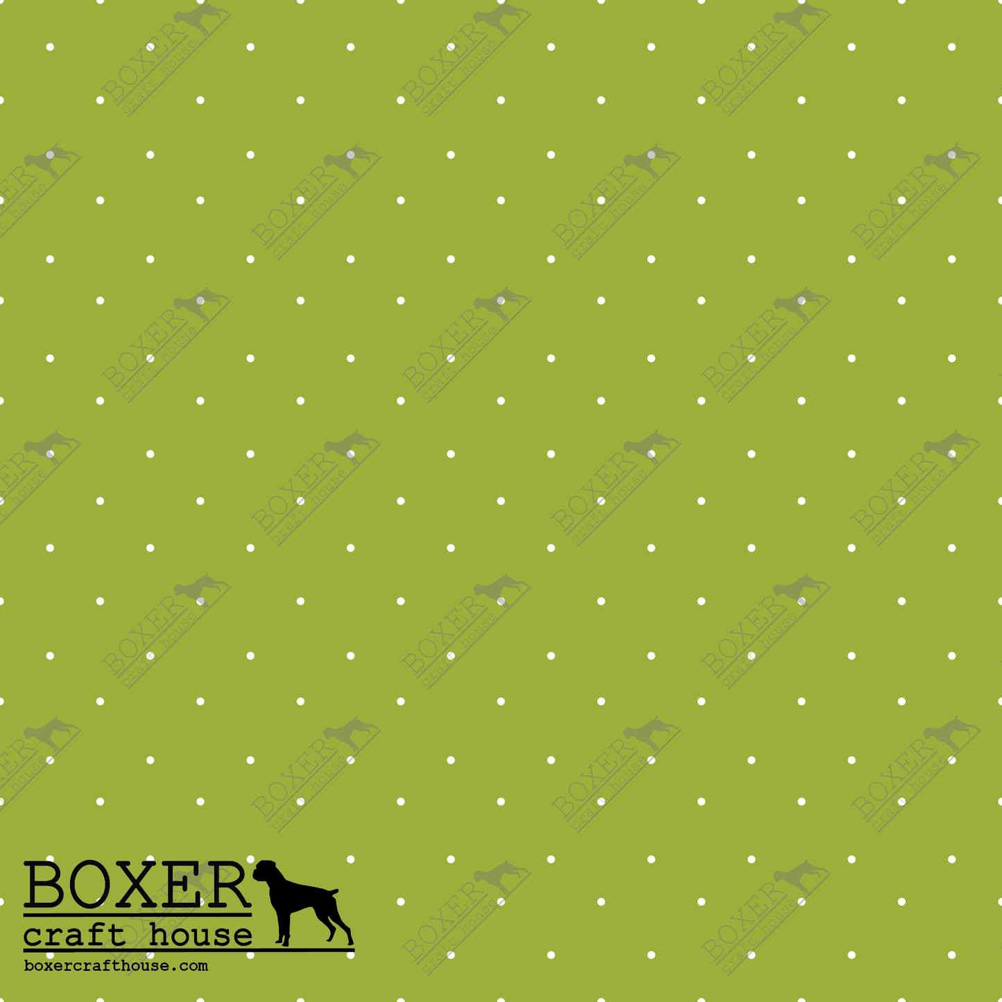 Reindeer Games - Dots Green