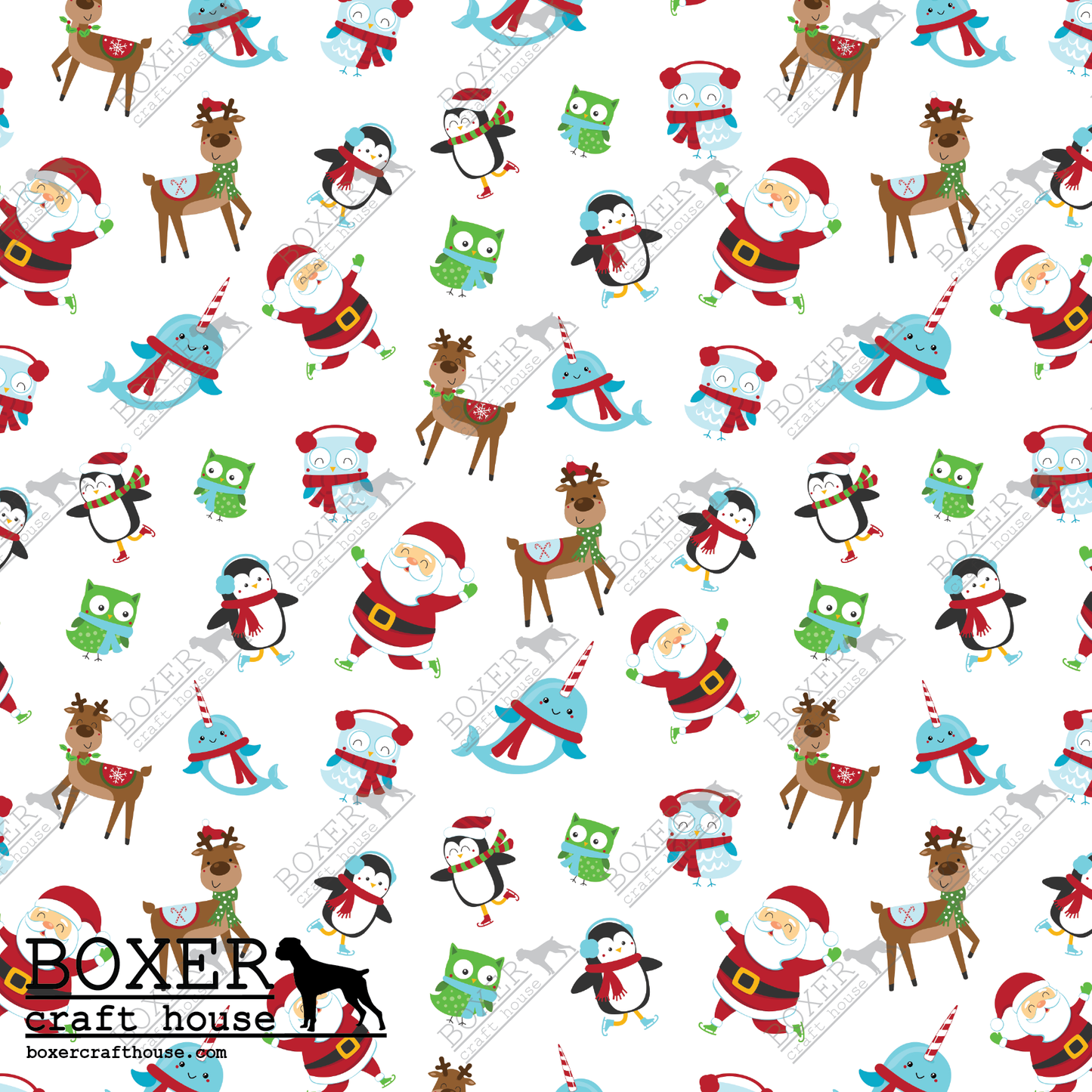 North Pole Pals - Friends White