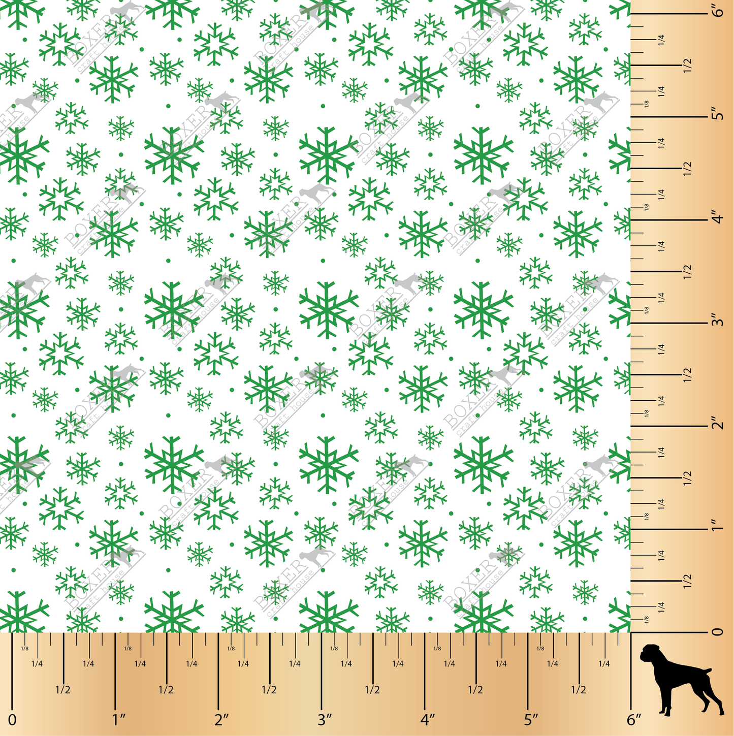 North Pole Pals - Snowflakes White