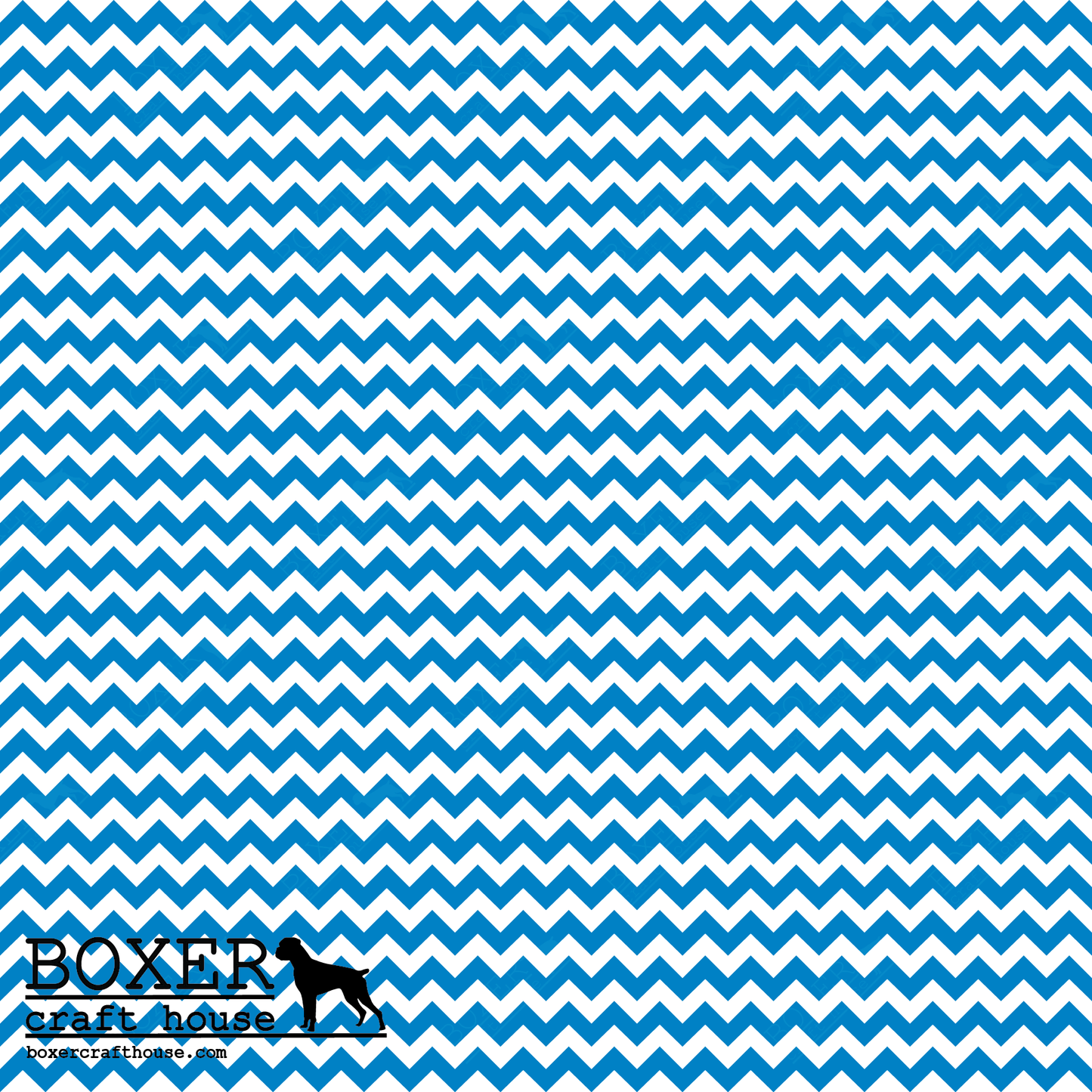Chevron .25" - Blue