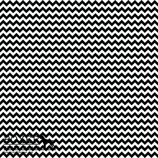 Chevron .25" - Black