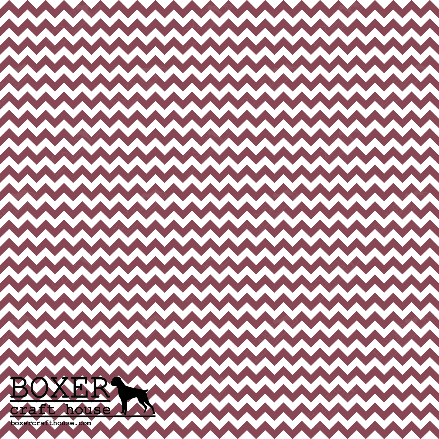 Chevron .25" - Maroon