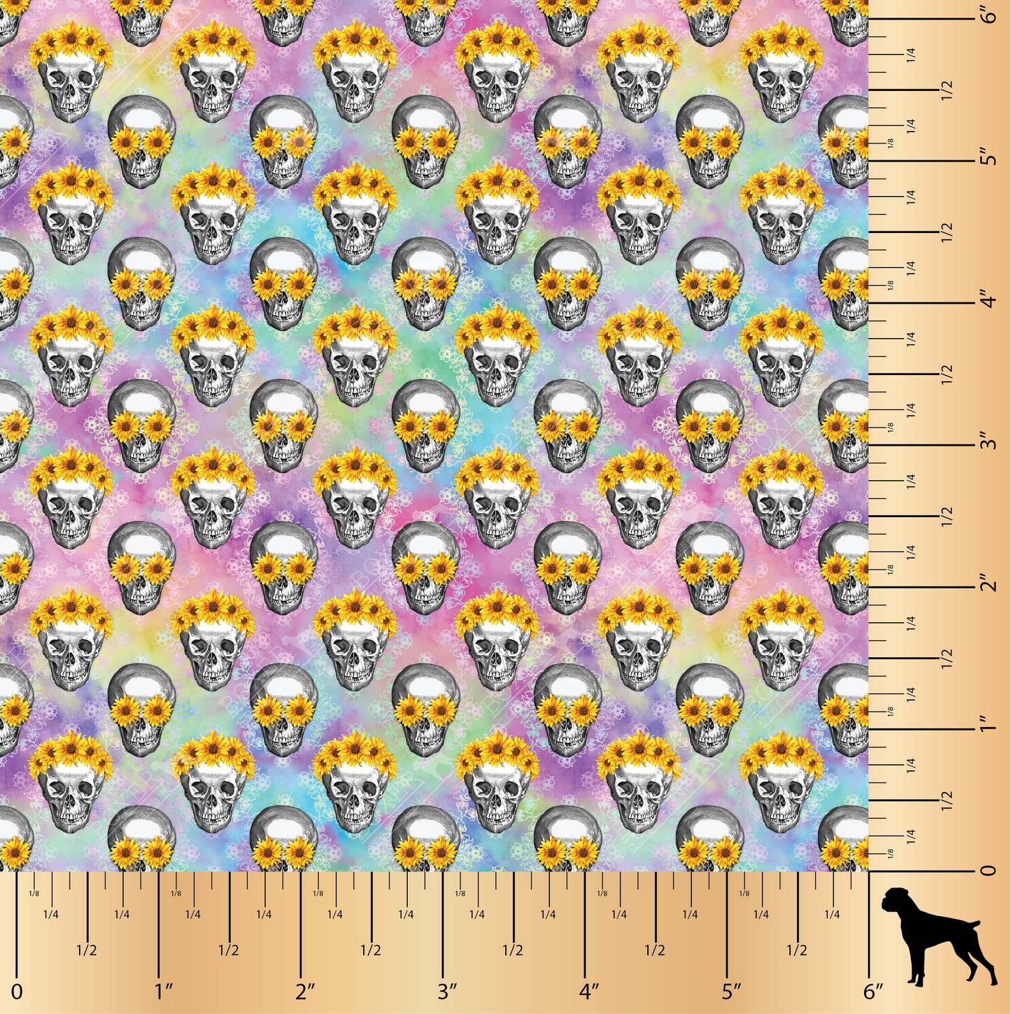 Colorful Skulls - Pattern Five