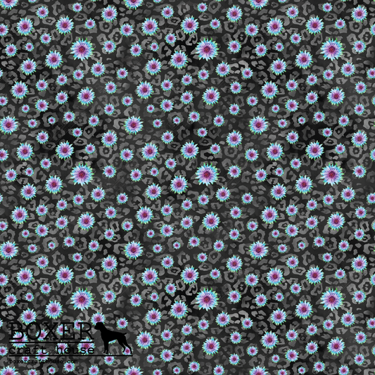 Colorful Skulls Faux Leather, Embroidery Vinyl, Sewing Faux Leather, Rainbow Skulls, Bag Making Supplies, Faux Leather For Embroidery, Quality Faux Leather, Embroidery Supplies, Sewing Supplies, Woman Owned Business, Craft Supply Store, USA,