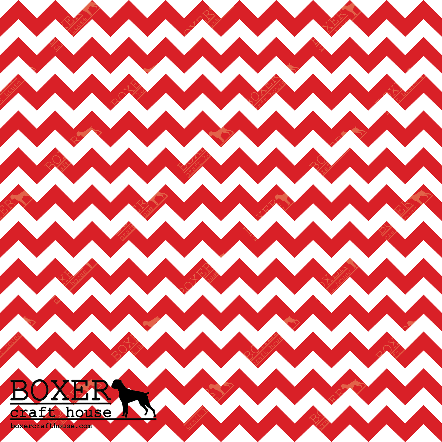 Chevron .50" - Fiery Red