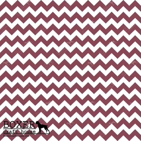 Chevron .50" - Maroon