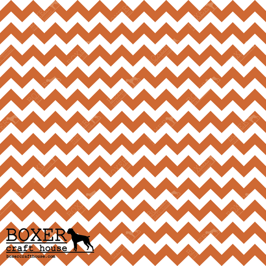 Chevron .50" - Burnt Orange