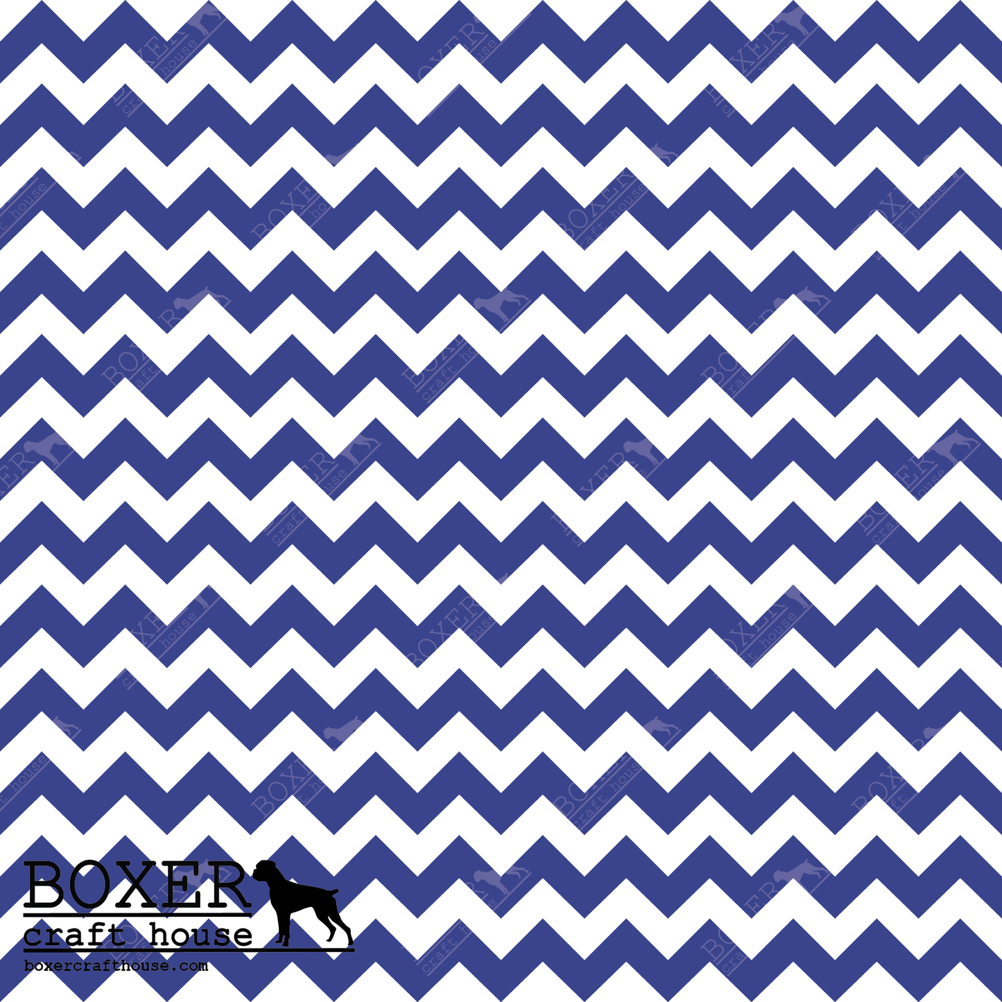 Chevron .50" - Royal Blue