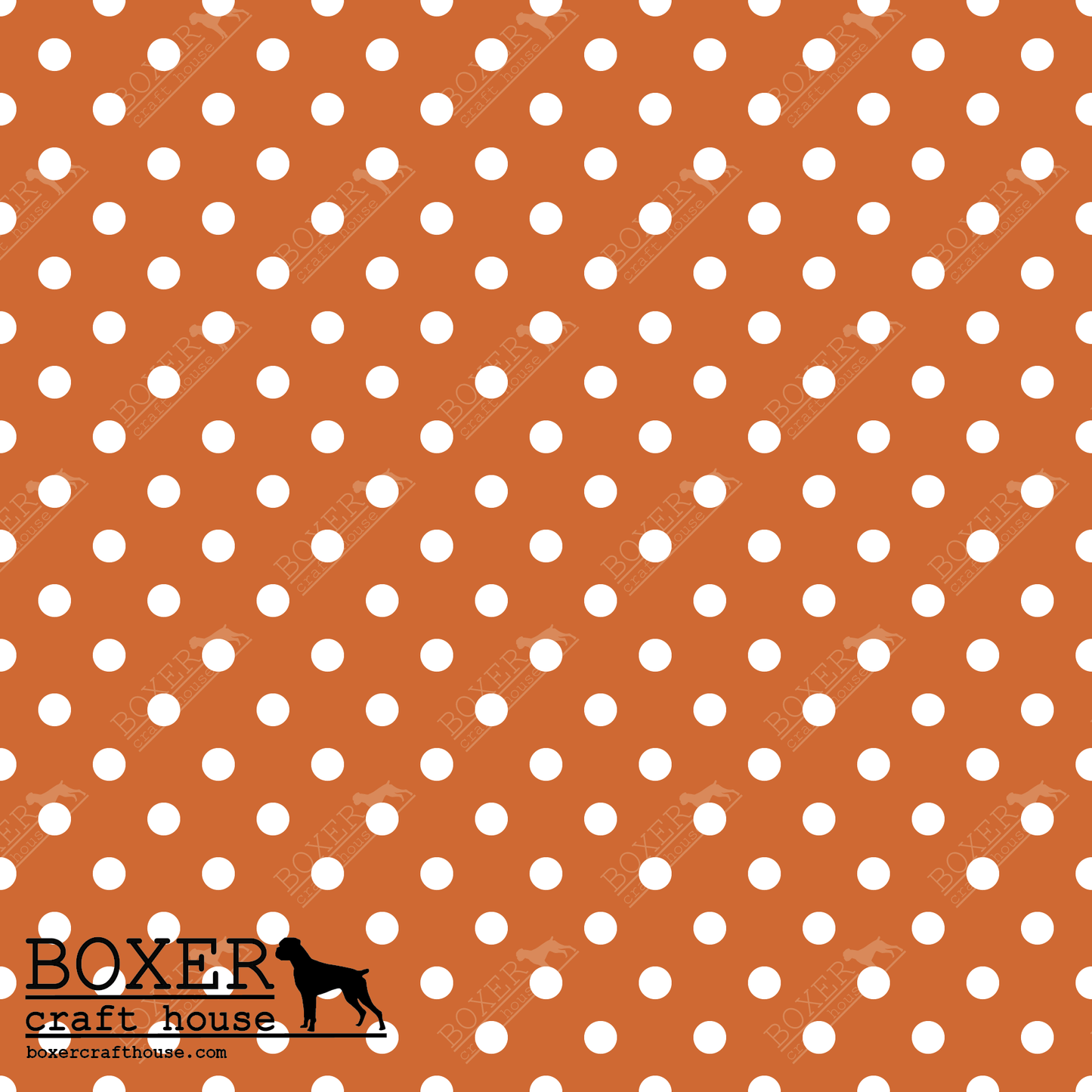 Dots 3/16" - Burnt Orange