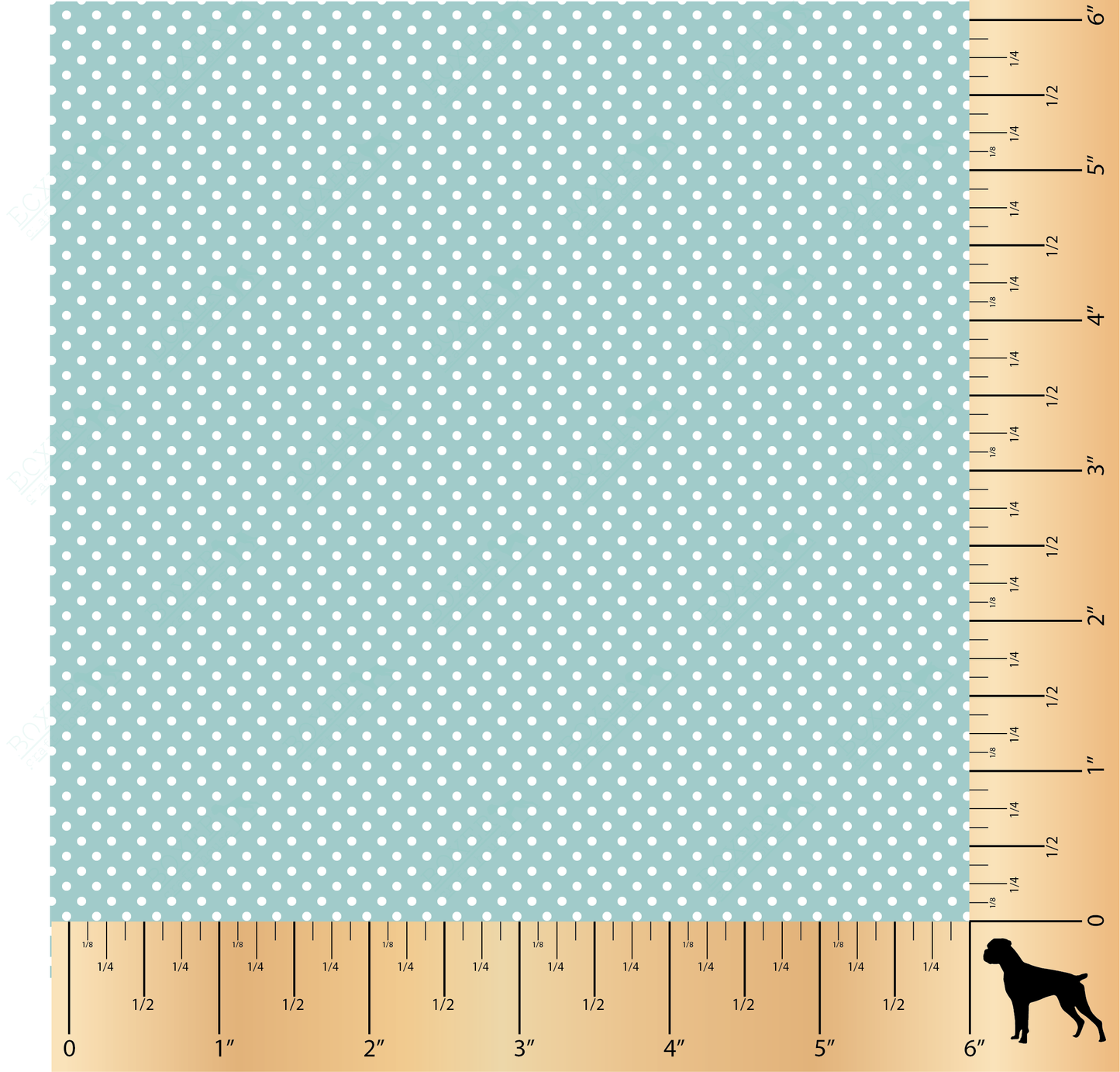 Dots 1/16" - Eggshell Blue