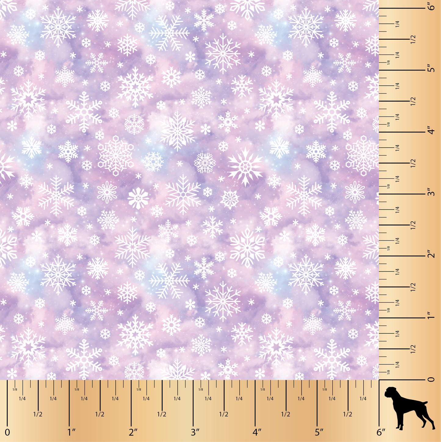 Watercolor Snowflake- Pattern Three
