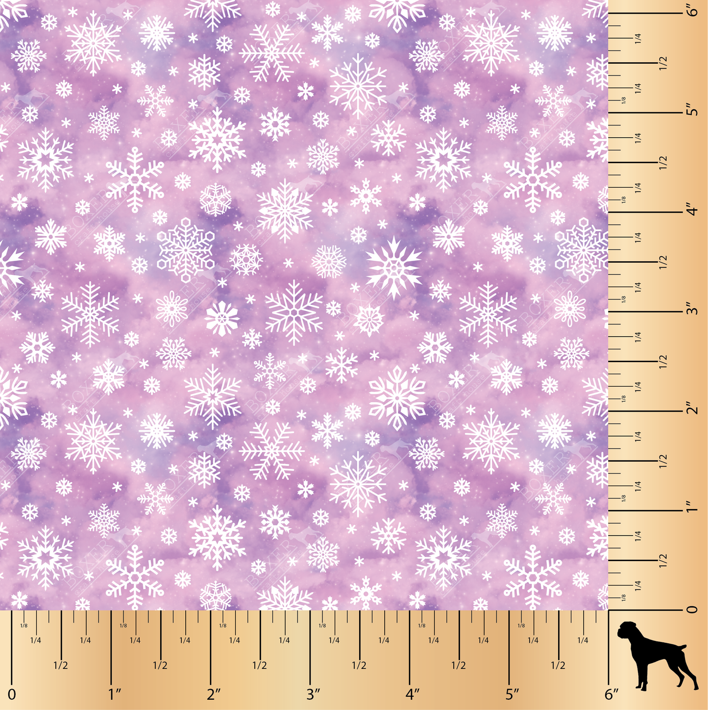 Watercolor Snowflake- Pattern Four