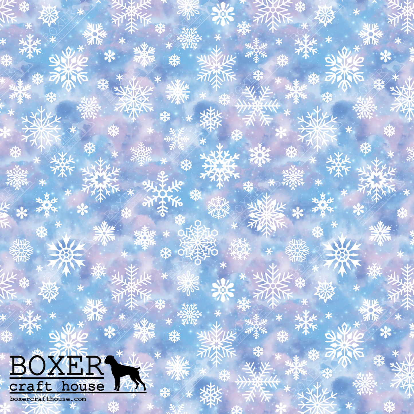 Watercolor Snowflakes