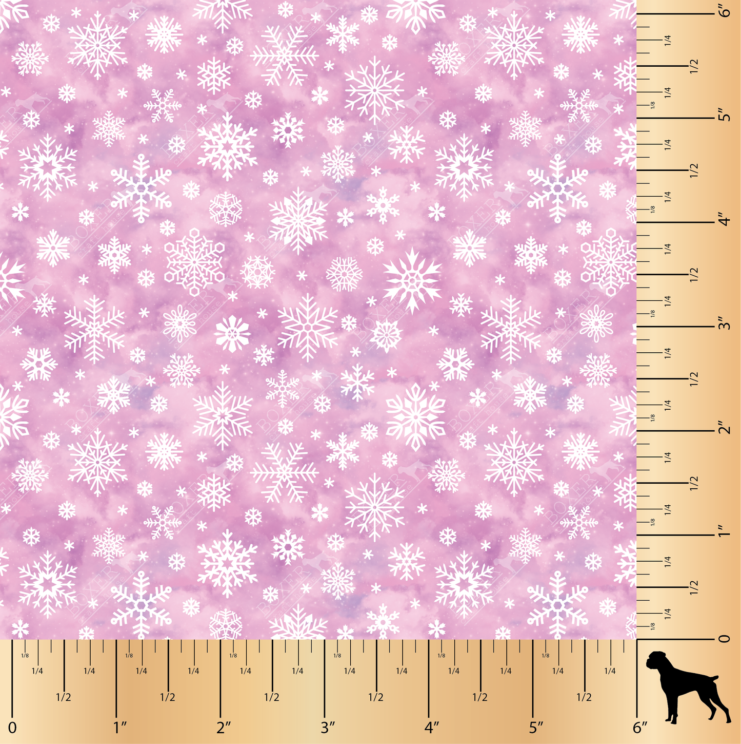 Watercolor Snowflake- Pattern Nine