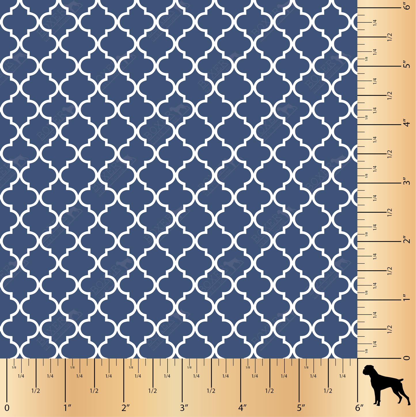 Quatrefoil - True Navy LG