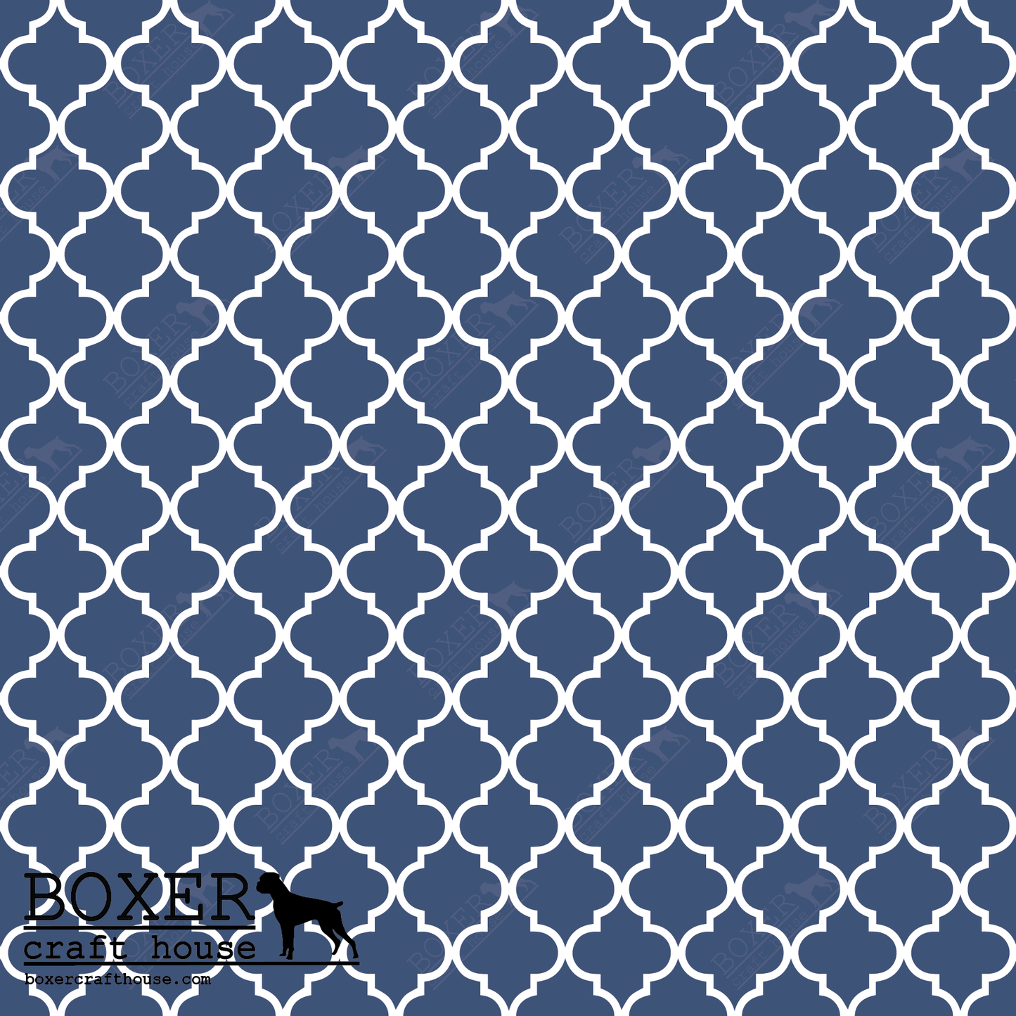 Quatrefoil - True Navy LG
