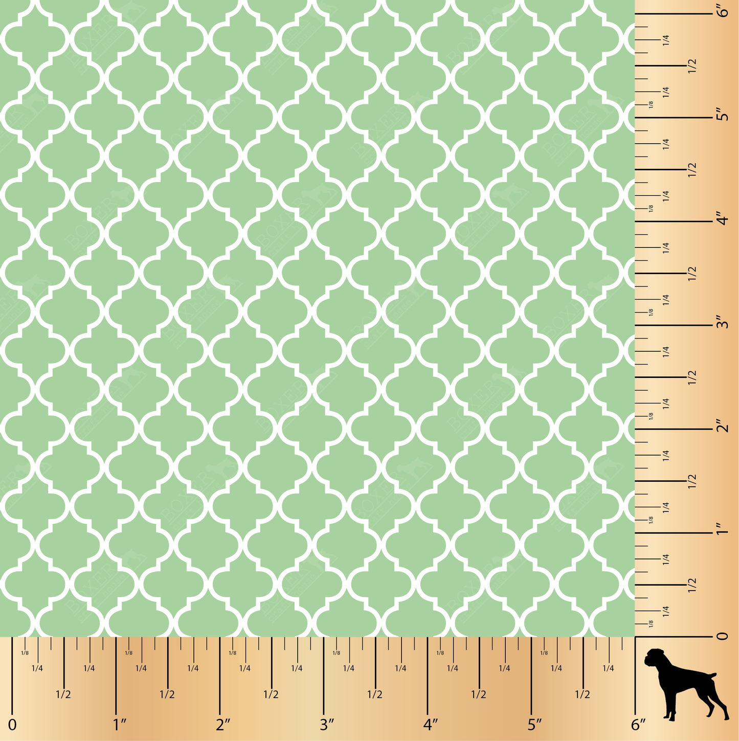 Quatrefoil - Pistachio Green LG