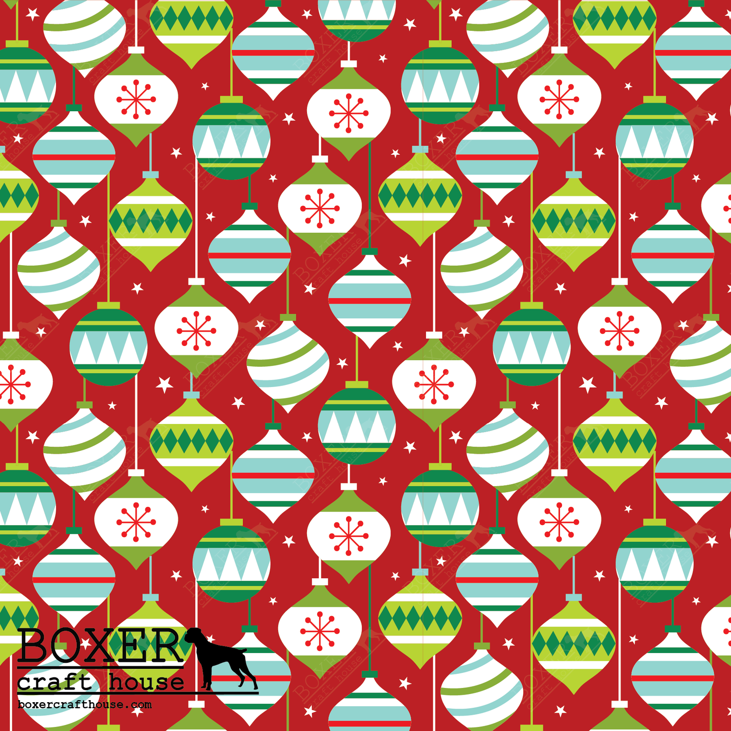 Christmas Décor - Candy Apple Red