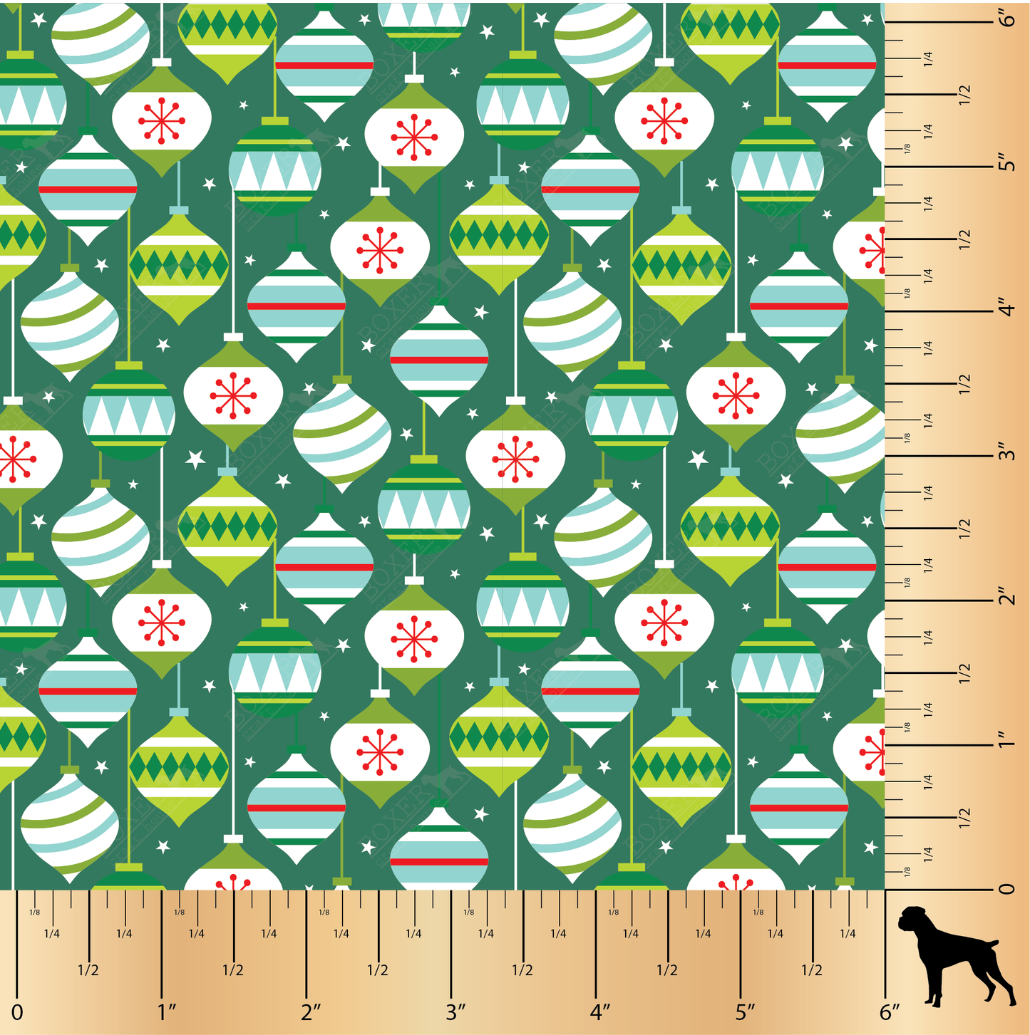 Christmas Décor - Pine Green