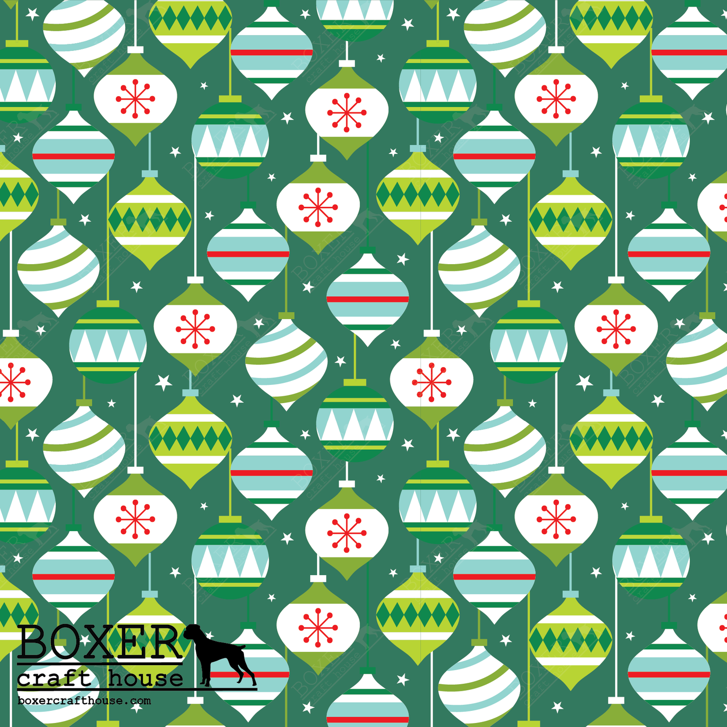 Christmas Décor - Pine Green