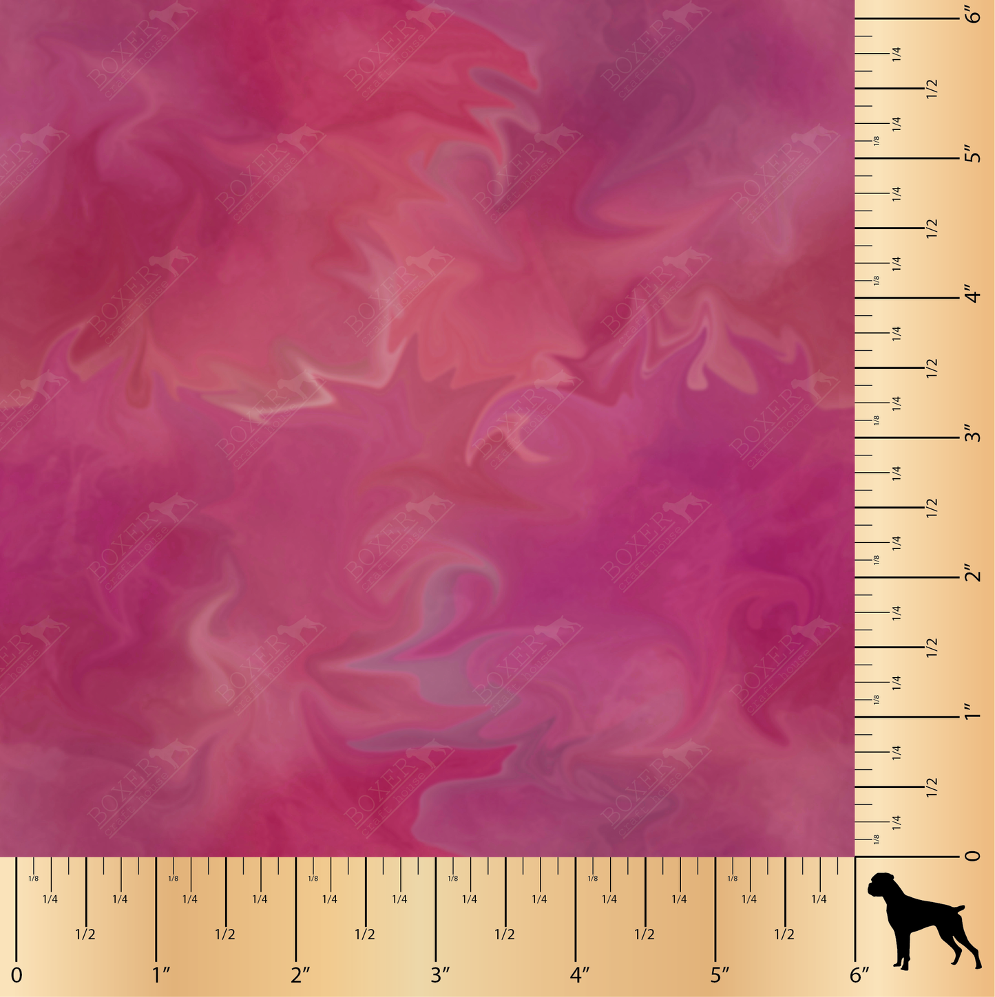 Merry Magenta - Swirls