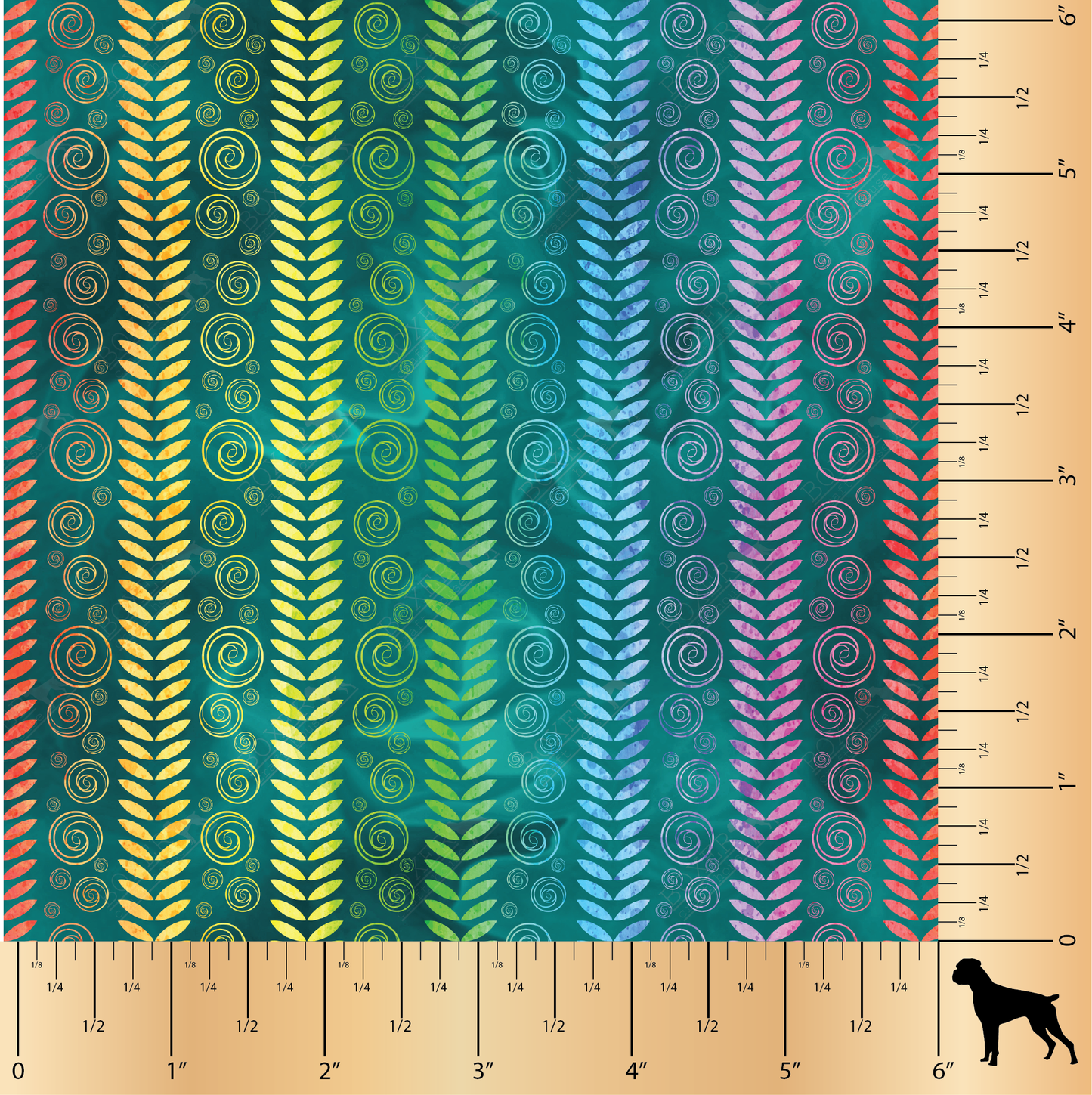 Totally Teal - Garden