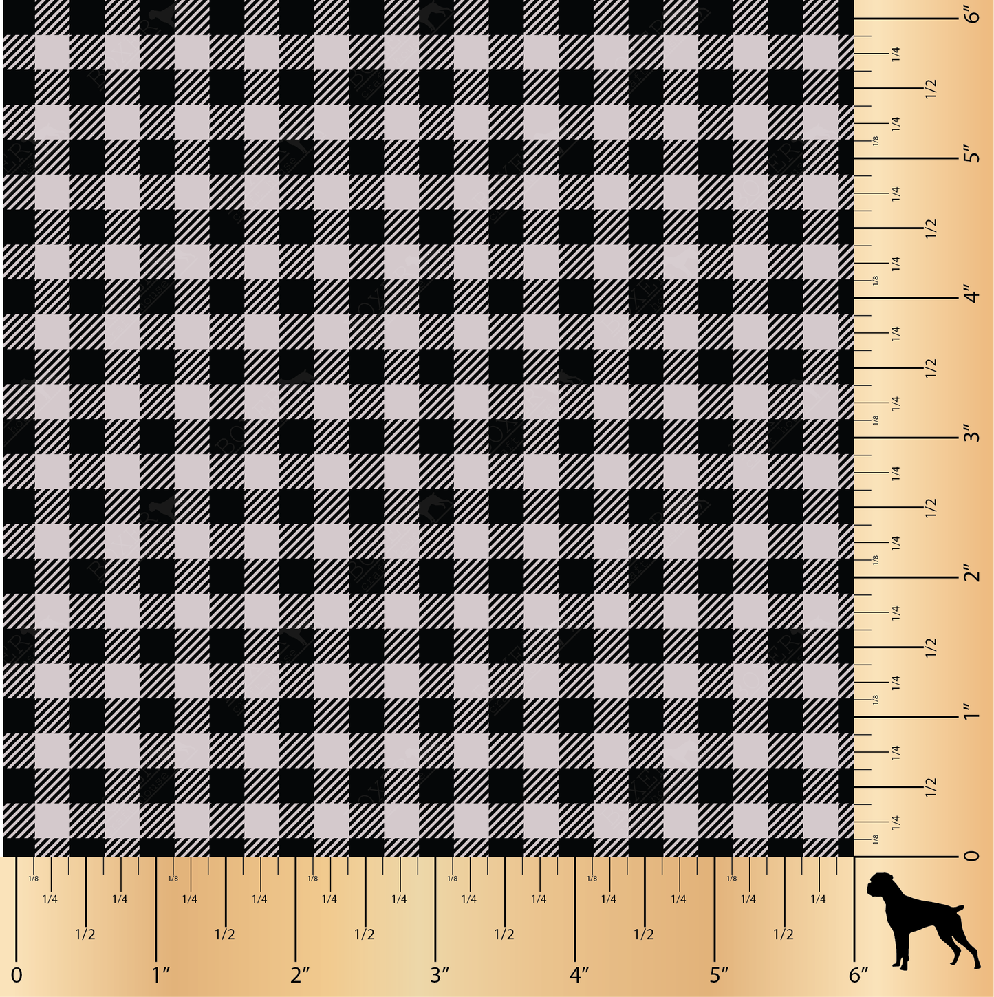 Gray Lilac - Buffalo Plaid Diagonal 1/4"