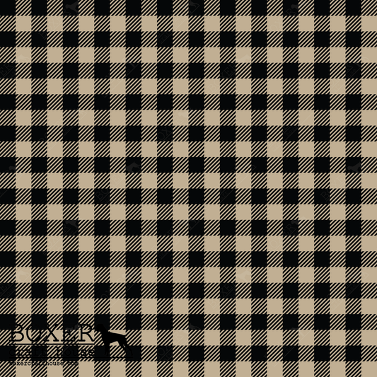 Pale Khaki - Buffalo Plaid Diagonal 1/4"