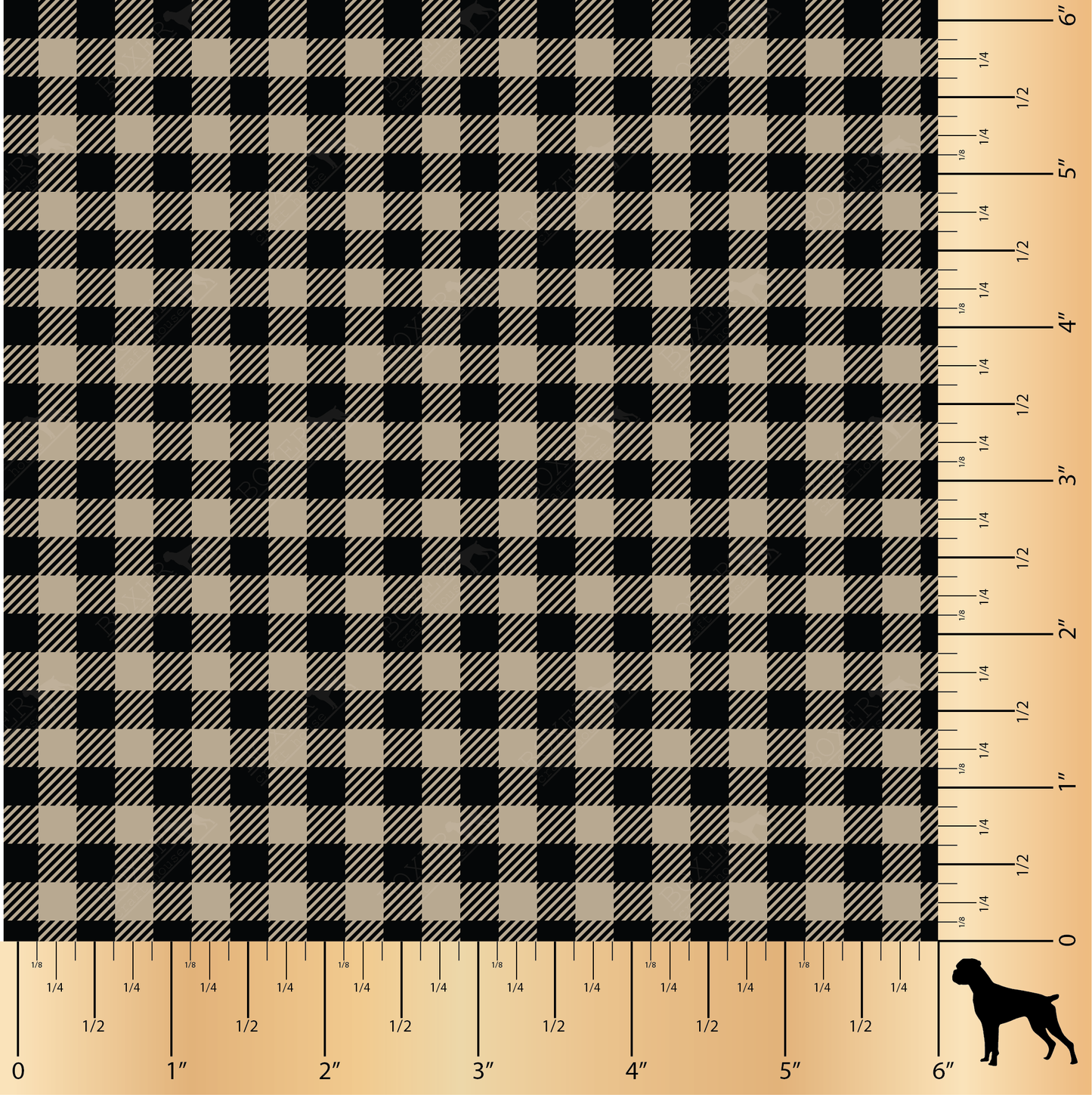 Fields of Rye - Buffalo Plaid Diagonal 1/4"