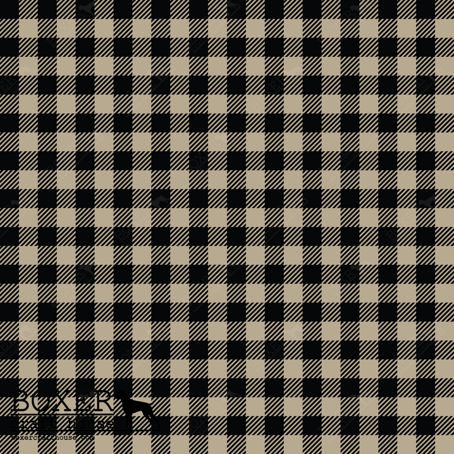 Fields of Rye - Buffalo Plaid Diagonal 1/4"