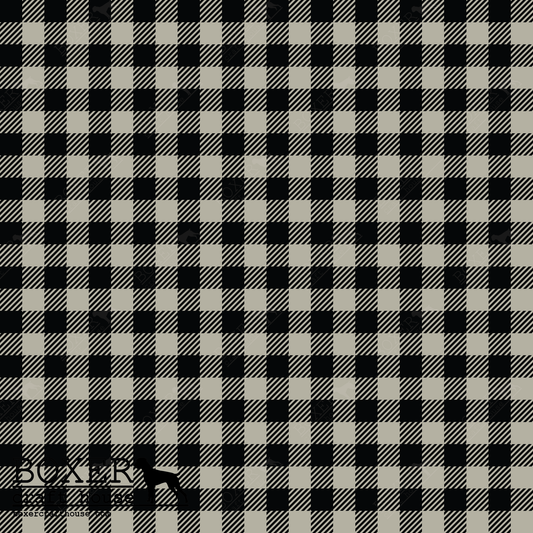 Agate Gray  - Buffalo Plaid Diagonal 1/4"