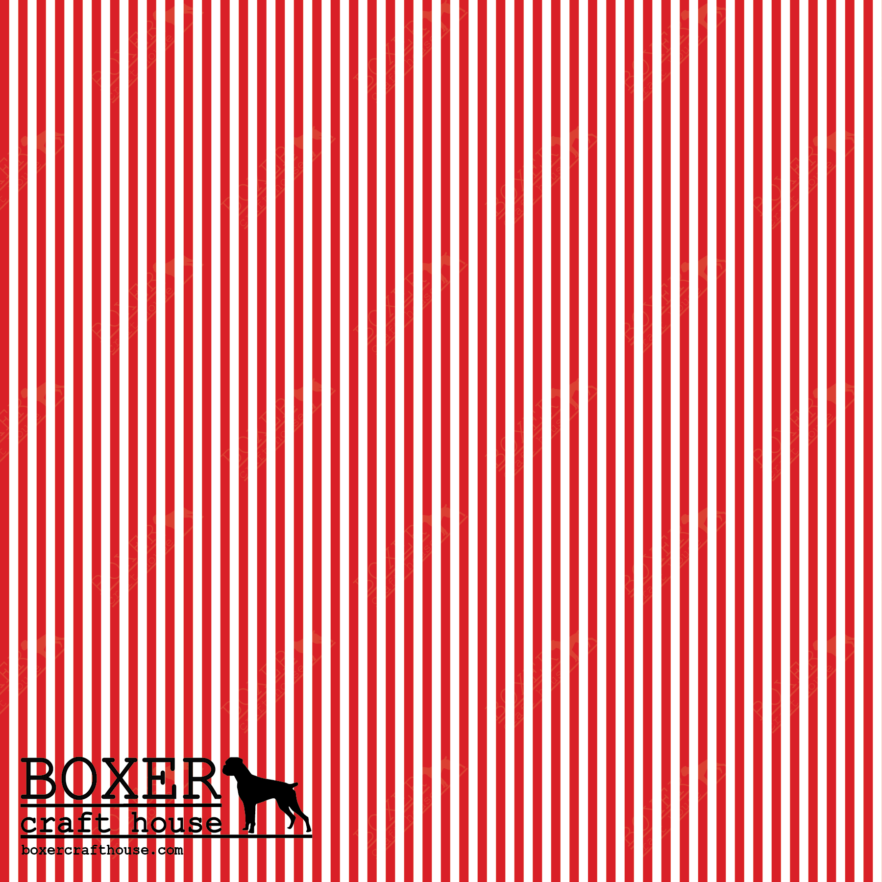 1/16" Stripe Faux Leather, PSV, HTV Fiery Red