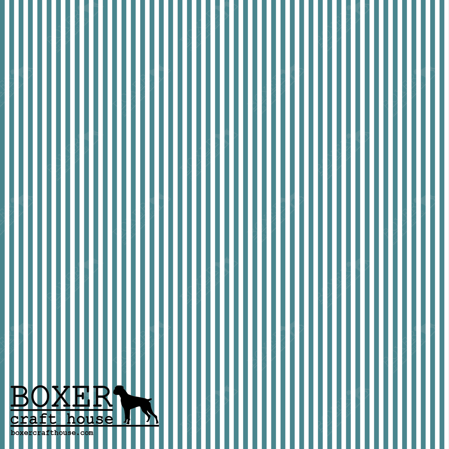 1/16" Stripe Faux Leather, PSV, HTV Teal