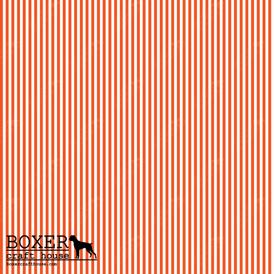 1/16" Stripe Faux Leather, PSV, HTV Orange
