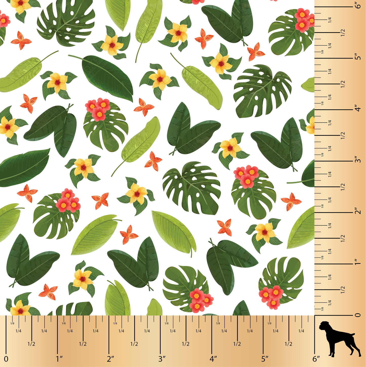 Tropics, Printed Faux Leather, Printed in USA