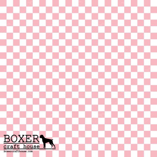 Checkerboard Faux Leather, Sewing Vinyl, Faux Leather, Embroidery Vinyl