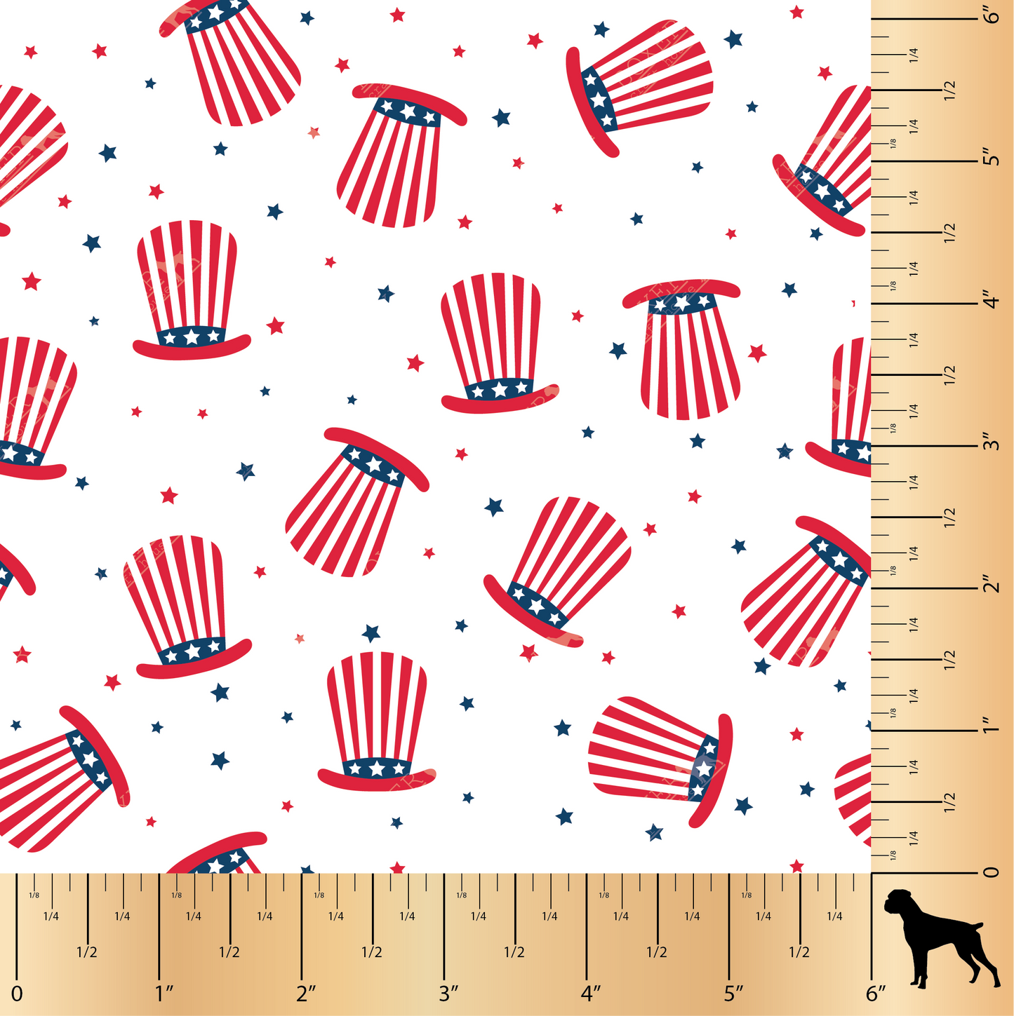 American Gnomes PFL, Printed Faux Leather, Independence Day Faux Leather, Sewing Vinyl, Embroidery Vinyl, Craft Supplies, Boxer Craft House, Gnomes, July 4th, Bag Making Supplies Red White and Blue, Flags, Fireworks,