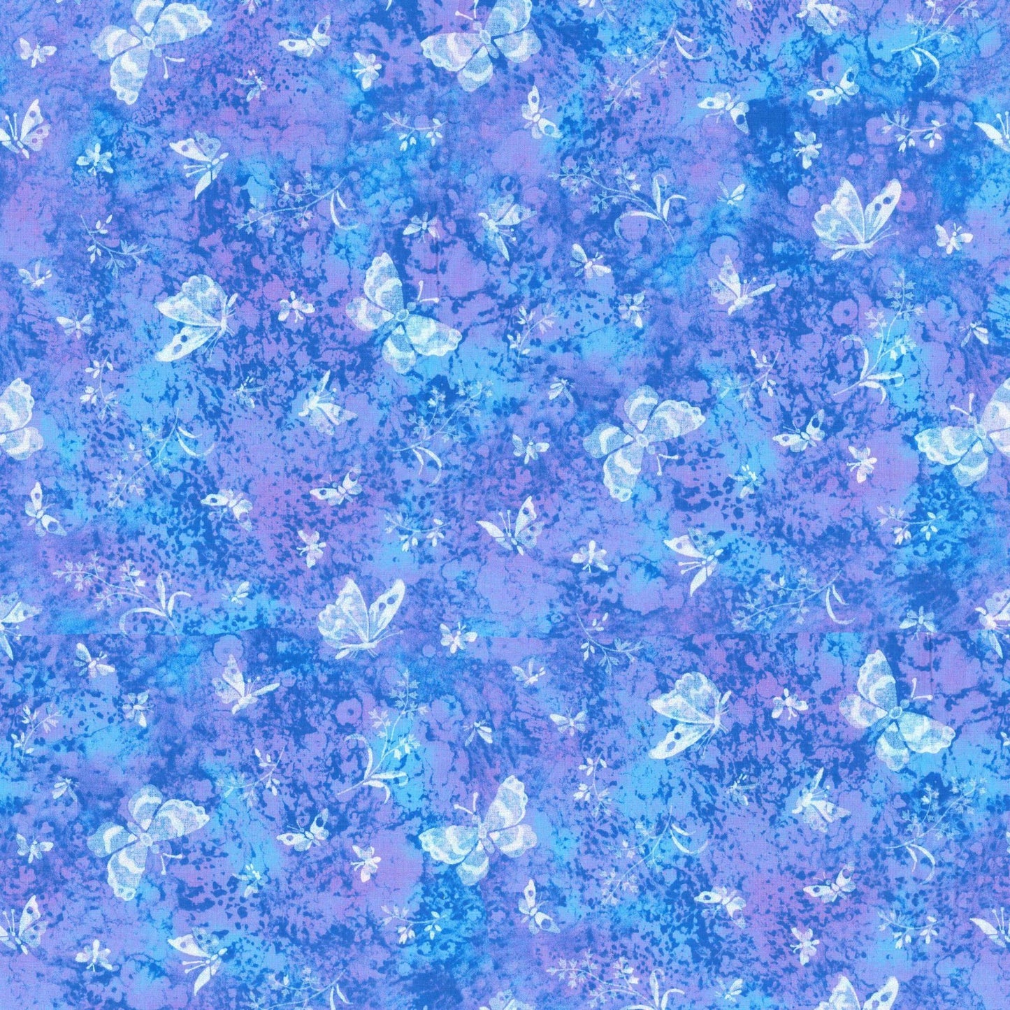 Texture Butterfly - Blue