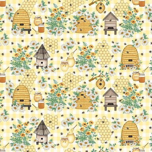 Bee All You Can Bee Fabric Line