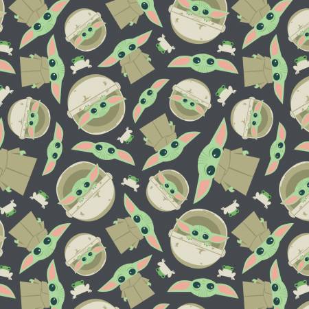 Star Wars Mandalorian Child - Grey Flannel