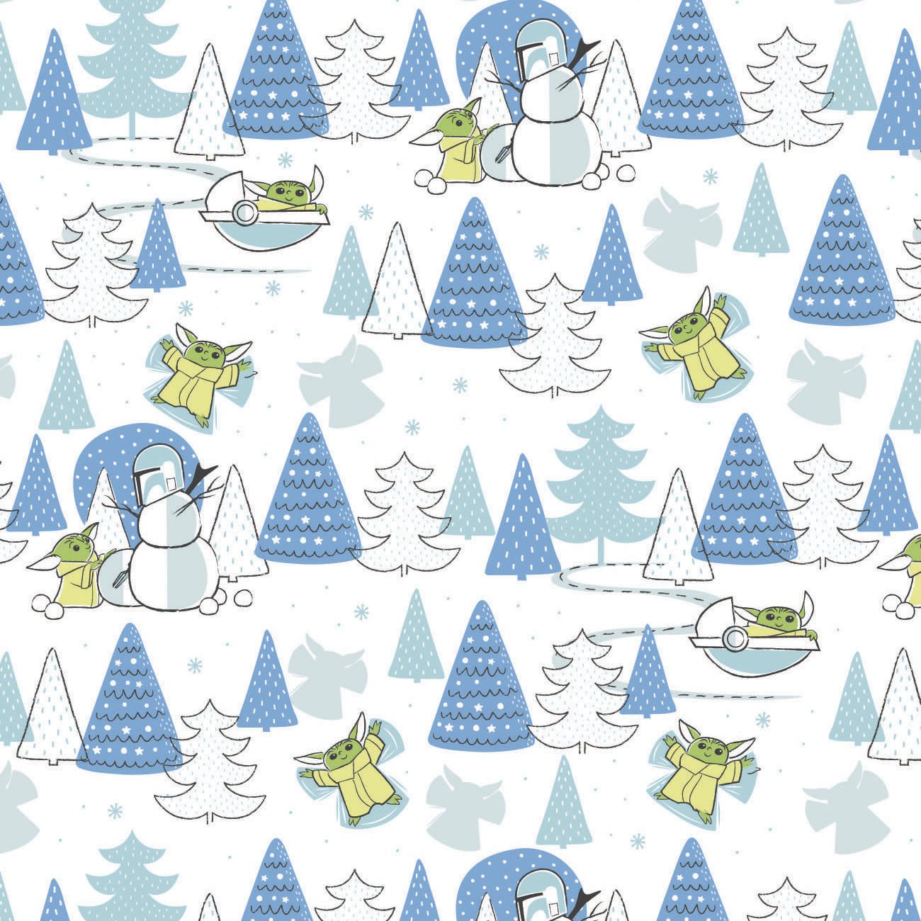 Child Snow Day - White