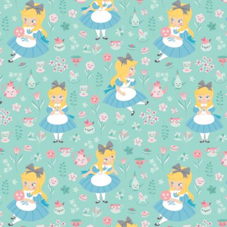 Alice in Wonderland In a World Of My Own - Turquoise