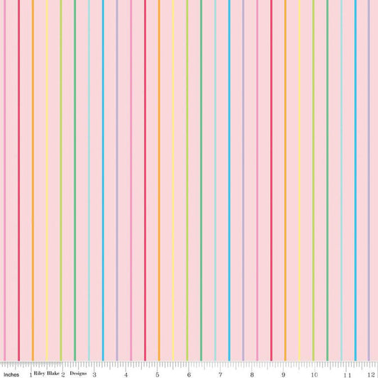 Sunshine Blvd Stripes Pink