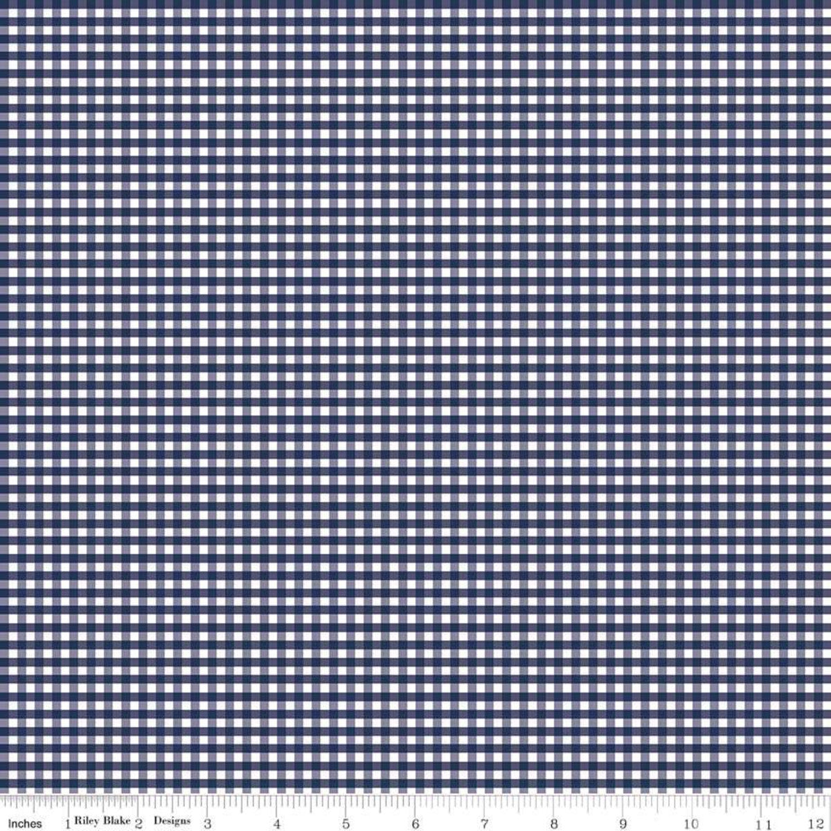 Gingham Check Navy